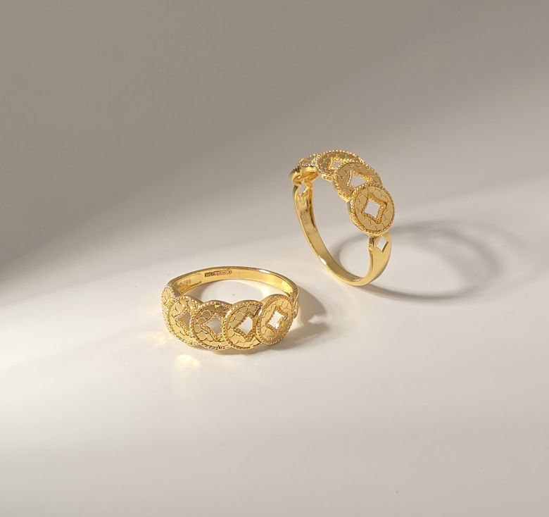 Nhẫn Ngũ Điếu 16K