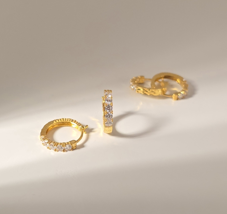 Bông Bật 1 Hàng Tấm 16K