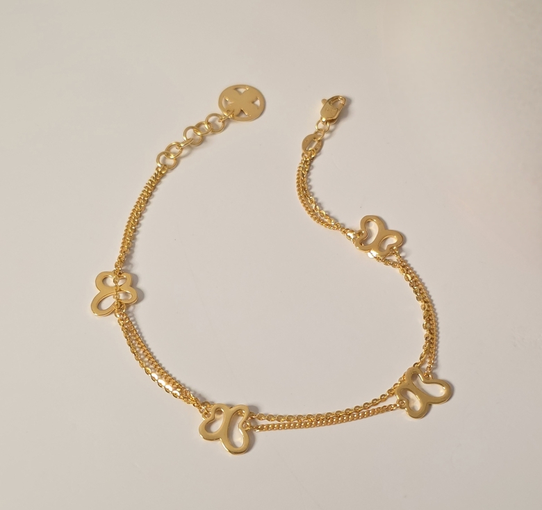 Lắc Chữ Công KL Khúc Bướm 16K