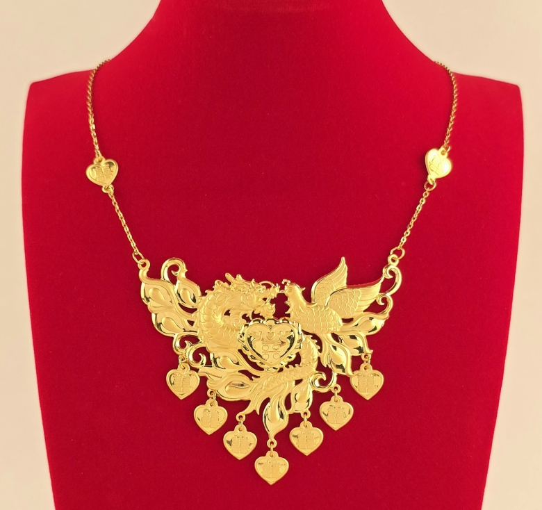 Dây Mặt Rồng Phụng 23K