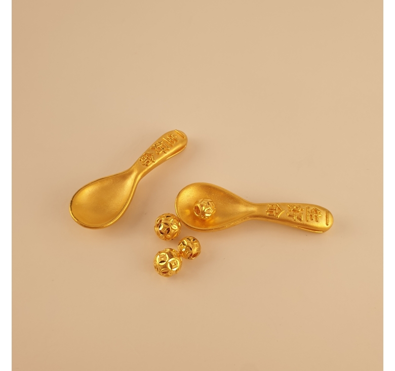 Thìa Vàng 24k