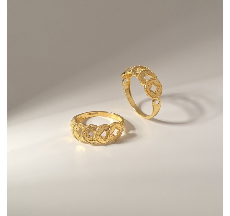 Nhẫn Ngũ Điếu 16K