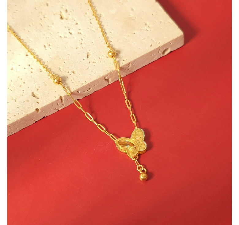 Dây Mặt Bướm Tua Bi 24K