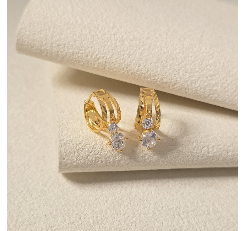 B Bật Tua 2 Hột Trắng 16K