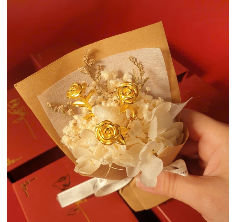 Hoa Hồng Không Phai 24k