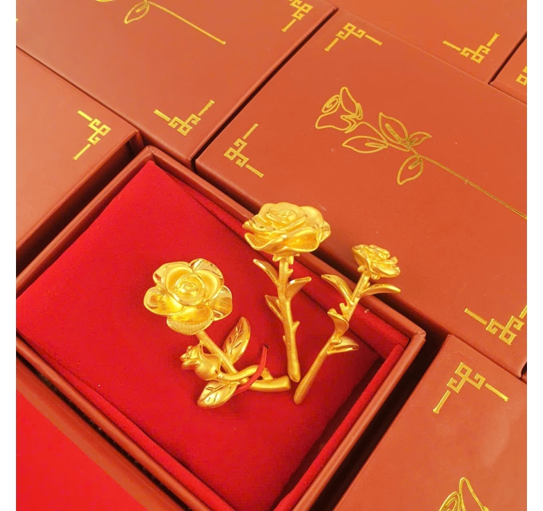 Hoa Hồng Không Phai 24k